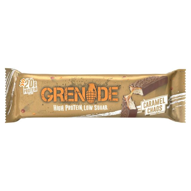 Sainsburys Grenade Caramel Chaos Caramel Flavour 60g