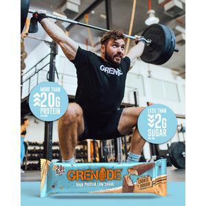 Grenade Chocolate Chip Cookie Dough Flavour Protein Bar 60g - gallery image 6