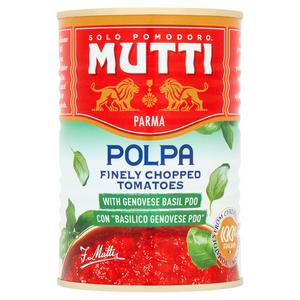 Mutti - Polpa Finely Chopped Tomatoes – French Village Bakery