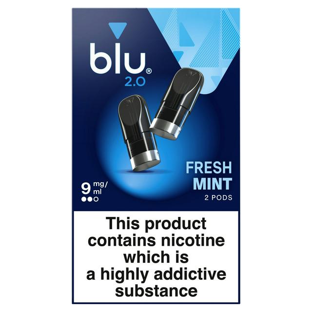 blu 2.0 Pods Fresh Mint 9mg/ml - gallery image 1