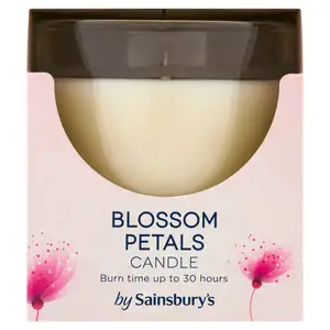 Sainsbury's Blossom Petals Candle 120g