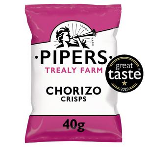 Pipers Trealy Farm Chorizo Crisps 40g
