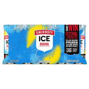 Smirnoff Ice Original Vodka Mixed Drink Can 4% Vol 10x250ml