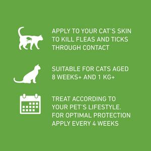 Frontline Plus Cat Flea & Tick Treatment x1 - gallery image 4