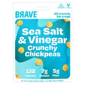 Brave Sea Salt & Vinegar Crunchy Chickpeas 35g