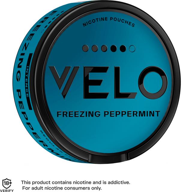 Velo Nicotine Pouch Freezing Peppermint 14mg | Sainsbury's