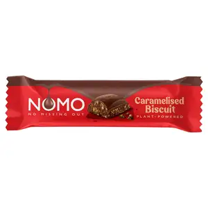 NOMO Caramelised Biscuit Choc Bar 34g