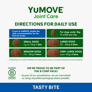 Yumove Joint Care Daily Bites for Senior Dogs Tasty Bites x60 150g - gallery image 5