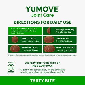 Yumove Joint Care Daily Tasty Bites For Adult Dogs x60 150g - gallery image 5