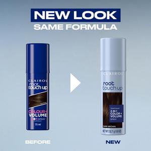 Clairol Root Touch-Up 75ml 2 in 1 Dark Brown Temporary Spray - gallery image 2