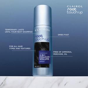 Clairol Root Touch-Up 75ml 2 in 1 Medium Brown Temporary Spray - gallery image 3
