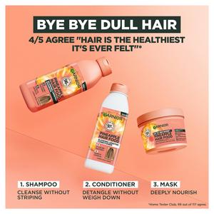 Garnier Ultimate Blends Pineapple & Alma Hair Food Conditioner for Long Dull Hair 350ml - gallery image 4