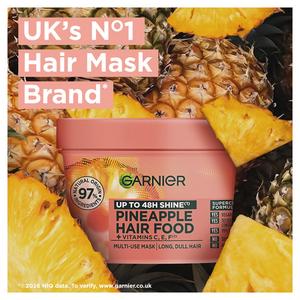 Garnier Ultimate Blends Glowing Lengths Pineapple & Amla Hair Food 3 in 1 Hair Mask Treatment 400ml - gallery image 2