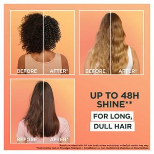 Garnier Ultimate Blends Glowing Lengths Pineapple & Amla Hair Food 3 in 1 Hair Mask Treatment 400ml - gallery image 3