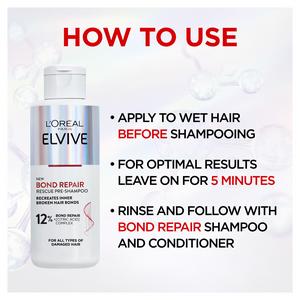 L'Oreal Paris Elvive Bond Repair Pre Shampoo Treatment 200ml - gallery image 3