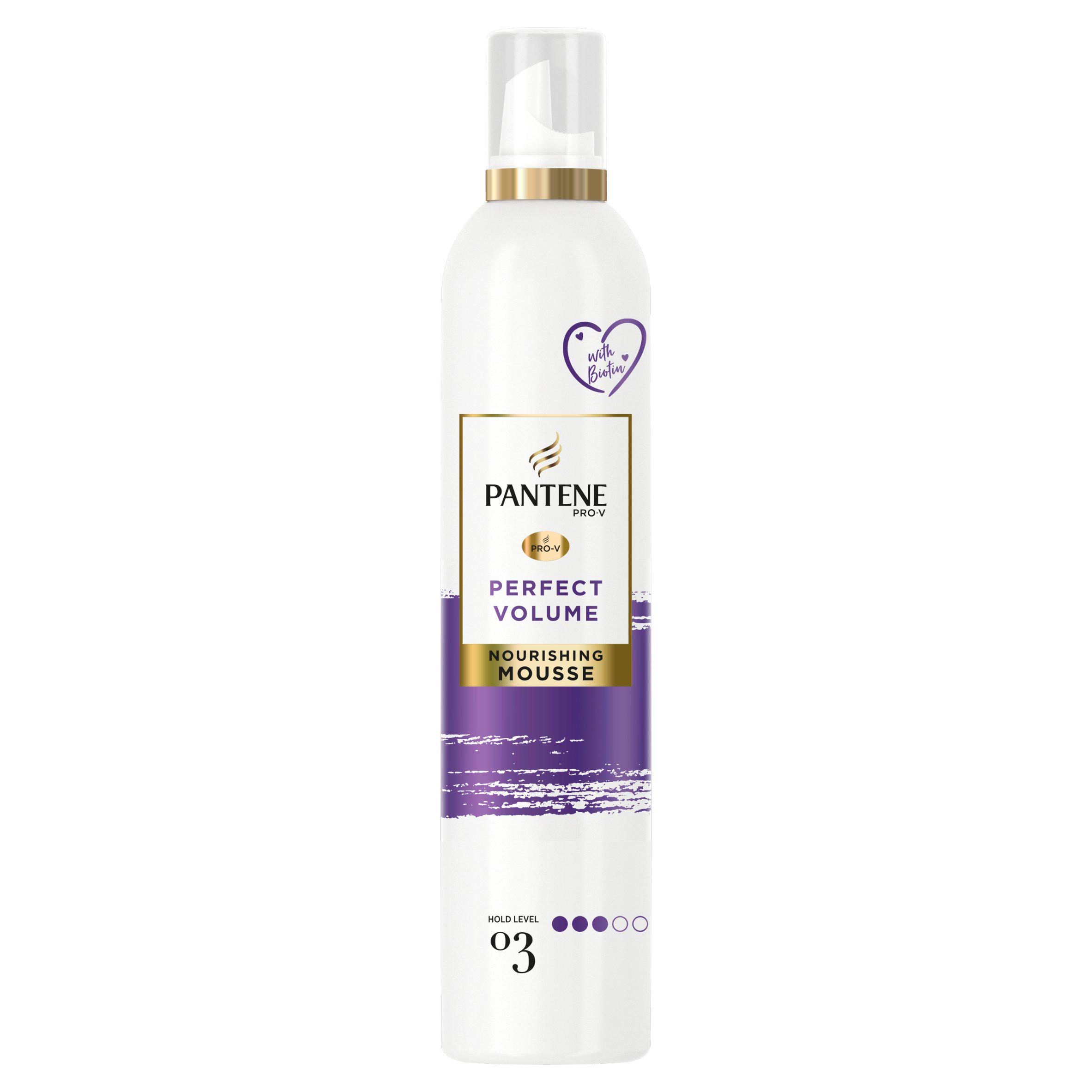 Pantene Pro-V Perfect Volume Nourishing & Heat Protection Hair Mousse 200ml