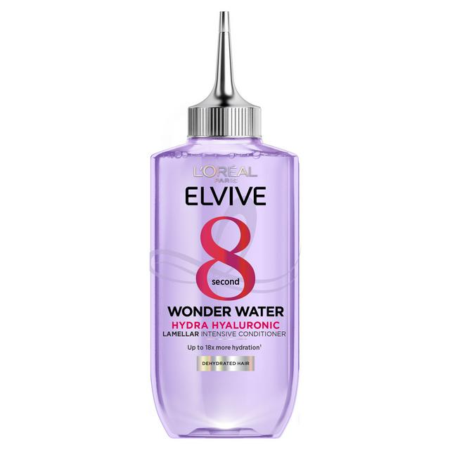L'Oreal Paris Elvive Hydra 8 Second Wonder Water with Hyaluronic Acid for Dehydrated Hair 200ml - gallery image 1