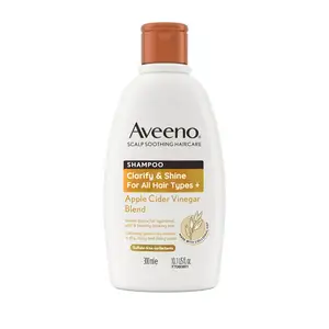 Aveeno Clarify & Shine Apple Cider Vinegar Soothing Shampoo 300ml