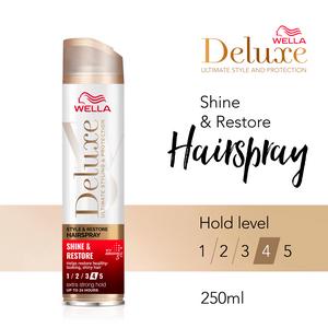 Wella Deluxe 250ml Shine & Repair Hairspray - gallery image 3