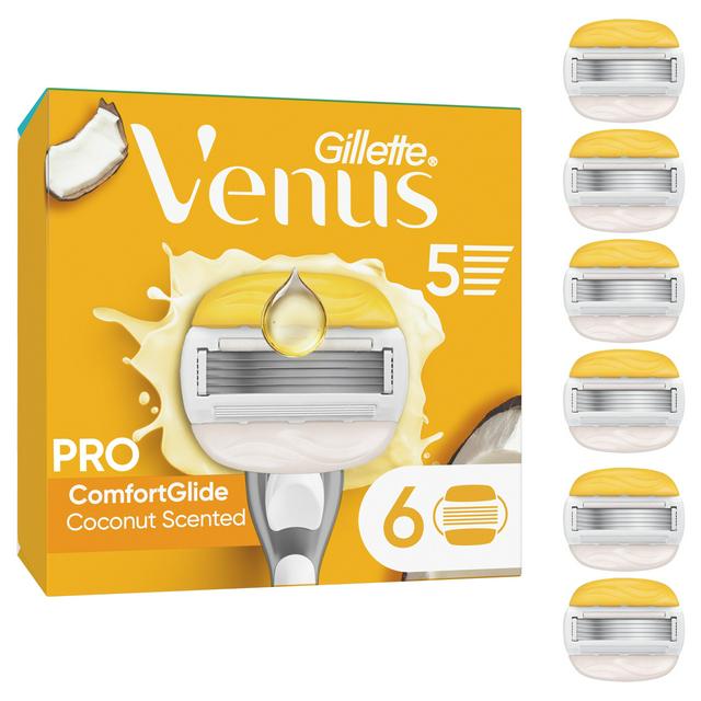 Venus Comfortglide Coconut plus Olay Razor Blades x6 - gallery image 1