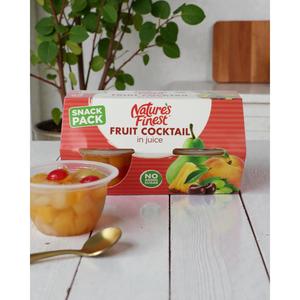 Nature's Finest Fruit Cocktail In Juice 4x120g - gallery image 2