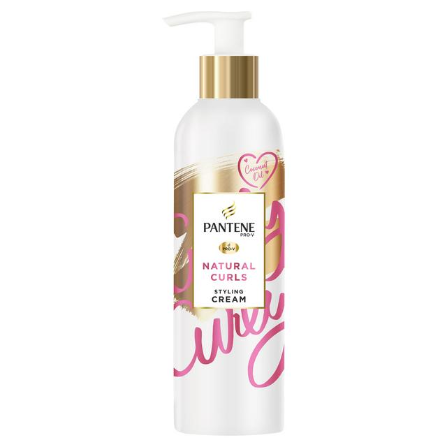 Pantene Pro-V Natural Curls Nourishing Styling & Heat Protection Hair Cream  with Coconut Oil 235ml | Sainsbury's