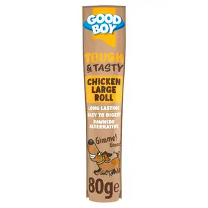 Good Boy Tough & Tasty Chicken Large Roll 80g