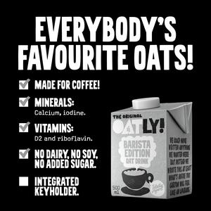 Oatly Oat Drink Barista Edition Chilled 500ml - gallery image 2
