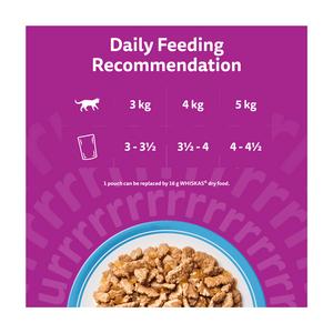 Whiskas 7+ Fish Favourites in Jelly Senior Wet Cat Food Pouches 12 x 85g - gallery image 4