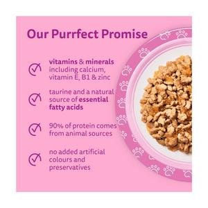 Whiskas Fish Favourites in Jelly Kitten Wet Cat Food Pouches 12 x 85g - gallery image 2