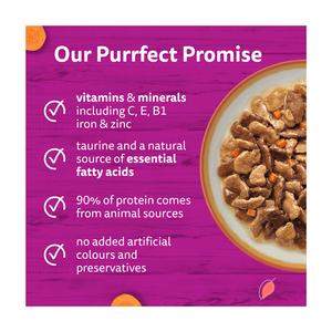Whiskas 1+ Country Collection Mix in Gravy Adult Wet Cat Food Pouch 12 x 85g - gallery image 2