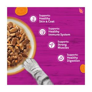 Whiskas 1+ Country Collection Mix in Gravy Adult Wet Cat Food Pouch 12 x 85g - gallery image 3