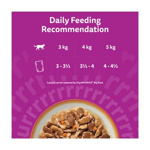 Whiskas 1+ Country Collection Mix in Gravy Adult Wet Cat Food Pouch 12 x 85g - gallery image 4