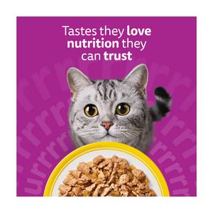 Whiskas 1+ Poultry Feasts in Jelly Adult Wet Cat Food Pouches 40 x 85g - gallery image 6