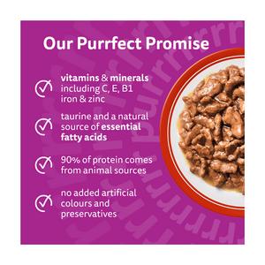 Whiskas 1+ Meaty Meals Pouches in Gravy Adult Wet Cat Food 12 x 85g - gallery image 2