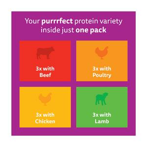 Whiskas 1+ Meaty Meals Pouches in Gravy Adult Wet Cat Food 12 x 85g - gallery image 5