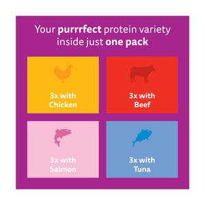 Whiskas 7+ Mixed Menu in Gravy Senior Wet Cat Food Pouches 12 x 85g - gallery image 5