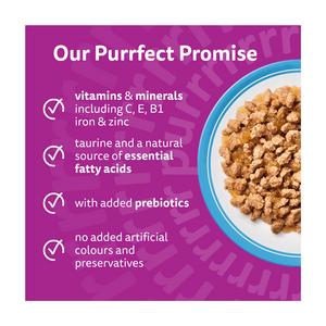 Whiskas 11+ Fish Favourites in Jelly Senior Wet Cat Food Pouches 12 x 85g - gallery image 2