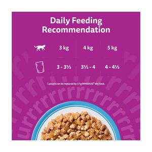 Whiskas 11+ Fish Favourites in Jelly Senior Wet Cat Food Pouches 12 x 85g - gallery image 4