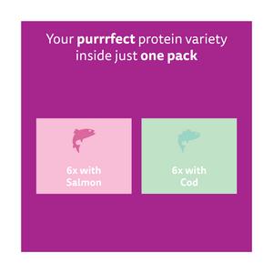 Whiskas 11+ Fish Favourites in Jelly Senior Wet Cat Food Pouches 12 x 85g - gallery image 5