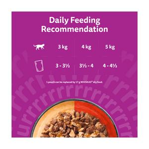 Whiskas 1+ Duo Meaty Combos in Jelly Adult Wet Cat Food Pouches 12 x 85g - gallery image 4