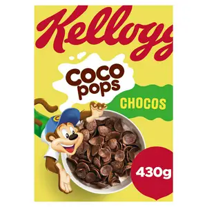 Kellogg's Coco Pops Chocos Chocolate Breakfast Cereal 430g