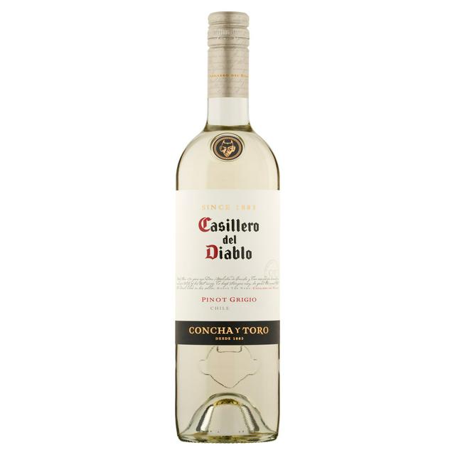 Casillero del Diablo Pinot Grigio White Wine Chile 75cl - gallery image 1