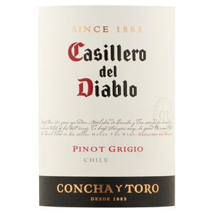 Casillero del Diablo Pinot Grigio White Wine Chile 75cl - gallery image 3