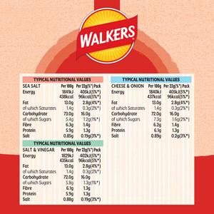 Walkers Baked Variety Multipack Crisps Snacks 6x22g - gallery image 3