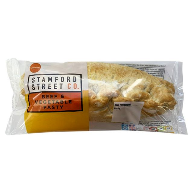 Stamford Street Co . Beef & Vegetable Pasty 200g