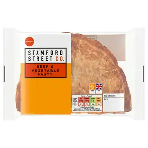 Stamford Street Co. Beef & Vegetable Pasty 200g