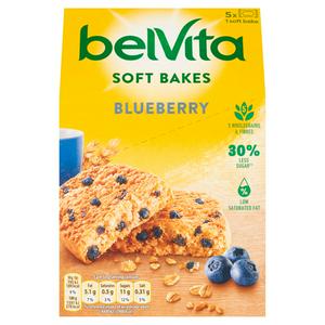 Belvita Breakfast Soft Bakes Blueberry Pack x5 250g