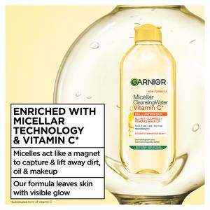 Garnier Vitamin C Micellar Water Makeup Remover 700ml - gallery image 4