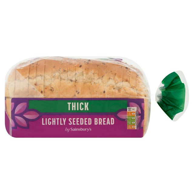 Sainsburys Thick Lightly Seeded Bread 800g